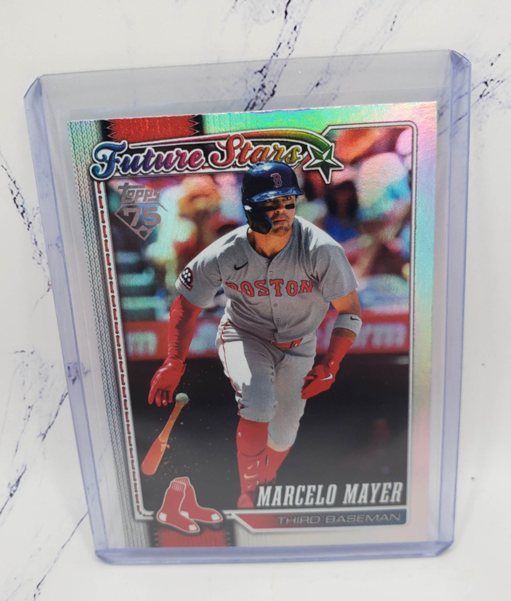 2026 Topps Series 1 Marcelo Mayer Future Stars Rainbow Foil Refractor RC #269